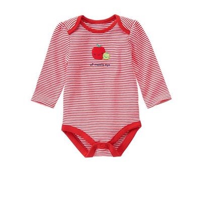 Striped Apple Bodysuit