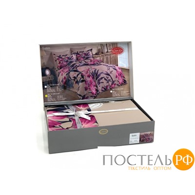 Постельное белье "Карвен" Digital print сатин 3D евро N125-S007 (арт. N125-S007)
