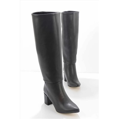 Bambi Siyah Kadın Çizme K03532250609