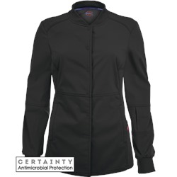 Dickies EDS Signature Scrubs STRETCH Classic Fit Snap Front Warm-Up Jacket