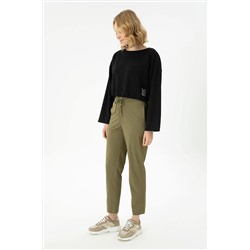 Kadın Siyah Sweatshirt