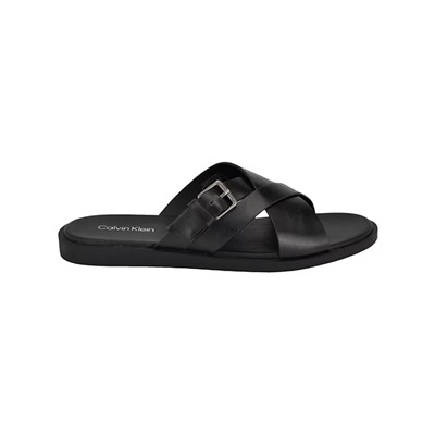 Calvin Klein Men's Elon Casual Slip-On Flat Sandals
