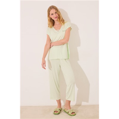 Pijama Capri viscosa verde