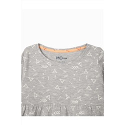Vestido Gris jaspeado