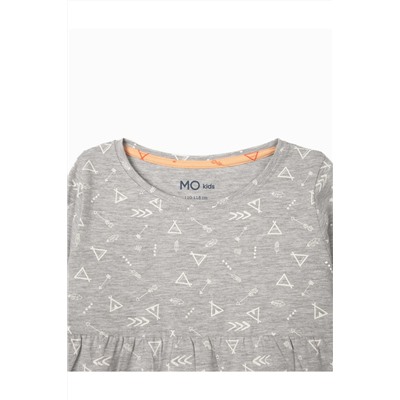 Vestido Gris jaspeado
