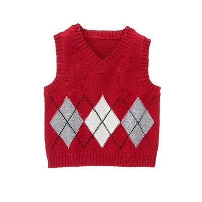 Argyle Vest