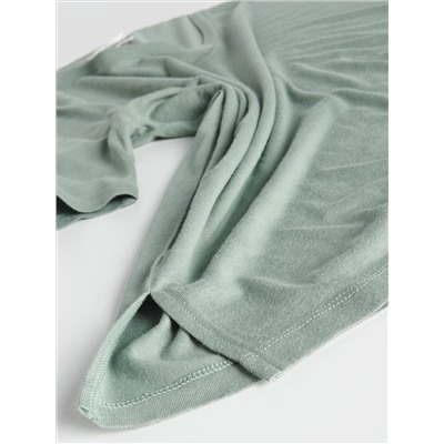 Bluse aus Leinenmischung