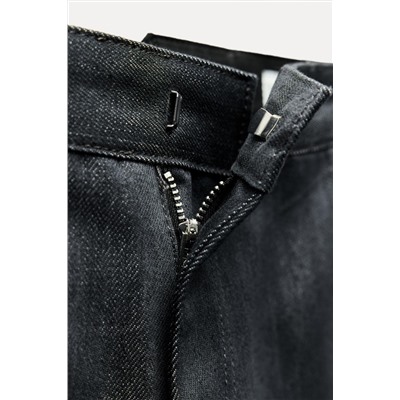 ZW COLLECTION WIDE-LEG MID-RISE JEANS