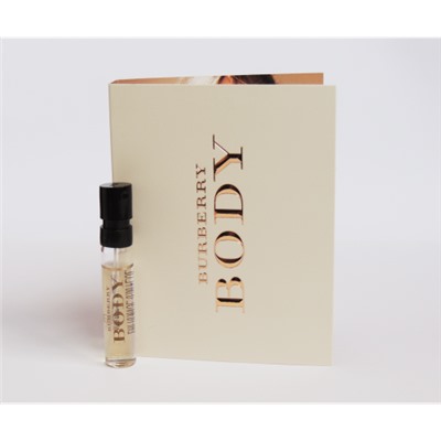 BURBERRY BODY edp (w) 2ml пробник