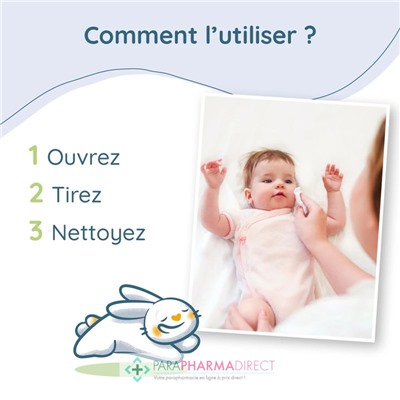 Babysoin Lingettes À L'Eau - LOT de 4x60 LingettesLot  × 4