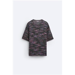 CAMISETA PUNTO TEXTURA BOUCLÉ