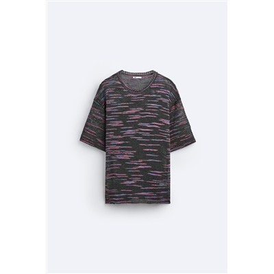 CAMISETA PUNTO TEXTURA BOUCLÉ