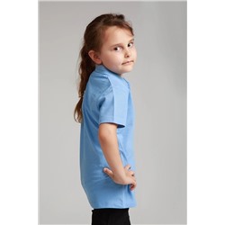 FERRY BUTİK Unısex Çocuk Polo Yaka Kısa Kol Okul T-shirt OKULTSHİRT123