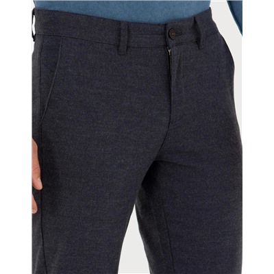 Antrasit Slim Fit Kanvas Pantolon