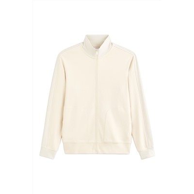 Sudadera Beige y blanco