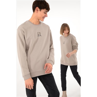 Erkek Taş Basic Sweatshirt