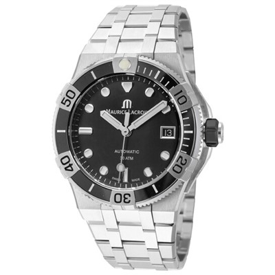 MAURICE LACROIX  Aikon Automatic Black Dial Men's Watch Item No. AI6057-SSL2F-330-A