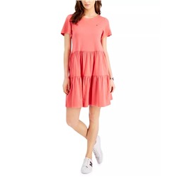 TOMMY HILFIGER Women's Tiered Dress
