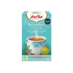 Yogi Tea Infusion Réconfort de la Gorge 17 sachets