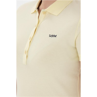 Kadın Limon Basic Polo Yaka Tişört