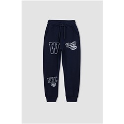 Defacto Erkek Çocuk Baskılı Kalın Sweatshirt Kumaşı Eşofman Altı A4466A823AU