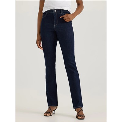 WOMEN'S INSTANTLY SLIMS RELAXED FIT STRAIGHT LEG JEAN IN HERITAGE