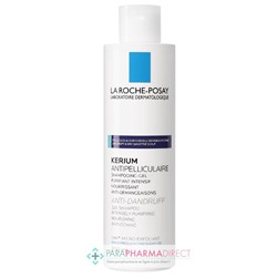 La Roche Posay Kerium Antipelliculaire - Shampooing-Gel - Pellicules Grasses 200ml