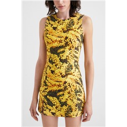 Vestido estampado mimosas