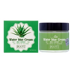 JIGOTT Aloe Water Blue Cream Увлажняющий крем для лица с экстрактом алоэ 70мл