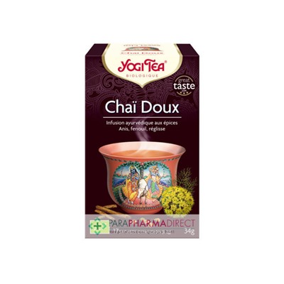 Yogi Tea Infusion Chaï Doux 17 sachets