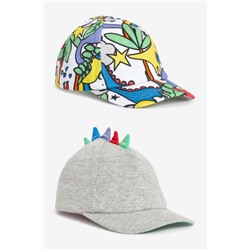 Caps, 2er-Pack (3 Monate bis 10 Jahre)