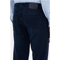 Erkek Lacivert Jean Pantolon