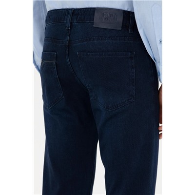 Erkek Lacivert Jean Pantolon