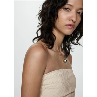 Vestido rayas drapeado