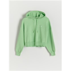 Pullover mit Reißverschluss und Kapuze