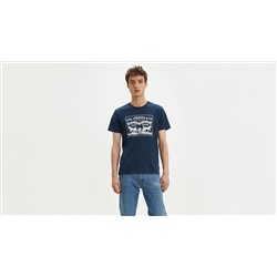 Two Horse Graphic Tee Shirt