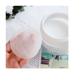 The Simple Cica Toner Pad, Успокаивающие тонер-пэды с экстрактом центеллы