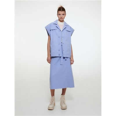 Weste aus Denim