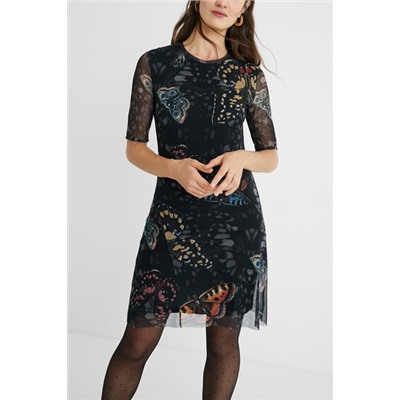 Vestido por la rodilla slim
