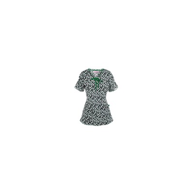 koi Scrubs Petite Rose Print Top