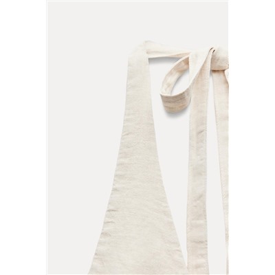 ZW COLLECTION COTTON HALTER TOP