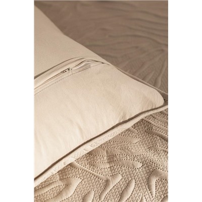 Cher King Size Yatak Örtüsü Seti - Bej