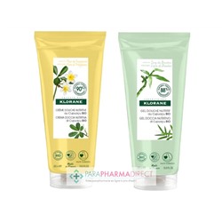 Klorane Cupuaçu Crème Douche Nutritive Fleur de Frangipanier + Gel Douche Nutritif Sève de Bambou 2x200mlLot  × 2
