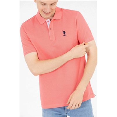 Erkek Nar Çiçeği Basic Polo Yaka Tişört