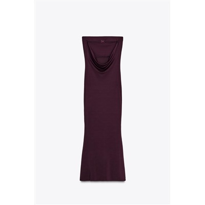 STRAPPY BACK BANDEAU DRESS