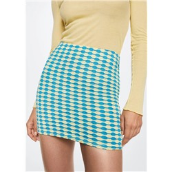 Minifalda textura -  Mujer | MANGO OUTLET Melilla