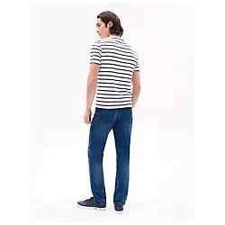 Stripe Stretch-Cotton Extra Slim T-Shirt