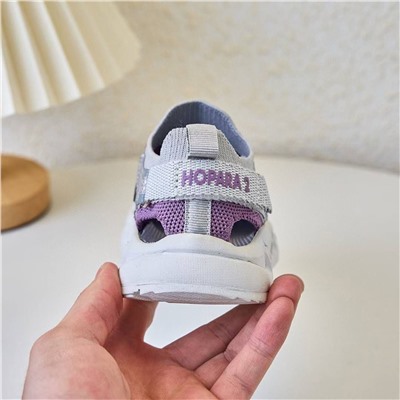 Сетчатые детские кроссовки   HOK*A  Outdoor Camping  3 цвета  Антискольщящая подошва