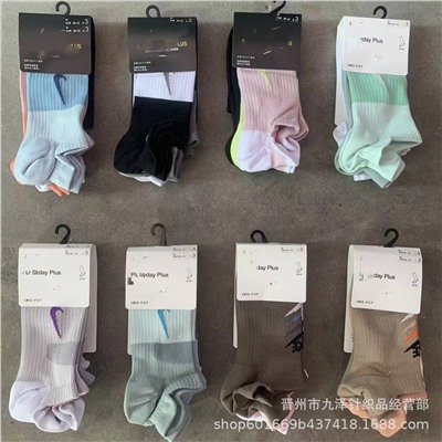 Классные короткие носки Nik*e 👟  Комплект из 3 пар