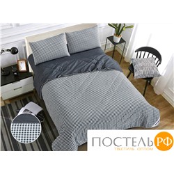 Y400-77 код1175, Комплект постельного белья с одеялом De Verano, 200x220, 50x70 (2 шт), Микросатин, ПВХ упаковка